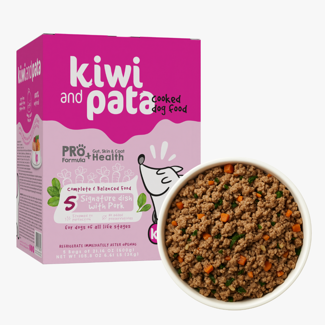 Cooked Dog Food - Signature Dish with Pork