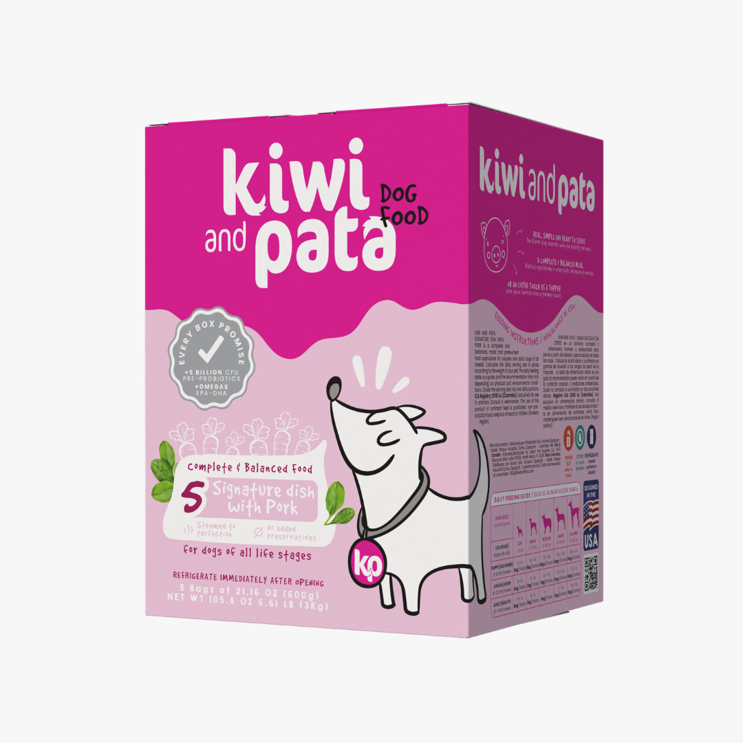 Cooked Dog Food - Signature Dish with Pork