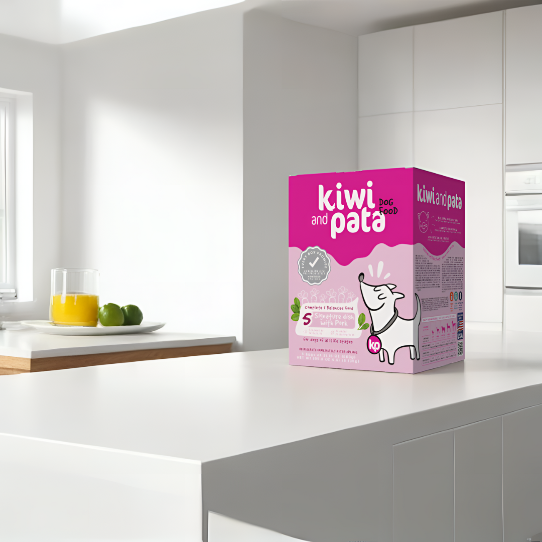 Cooked Dog Food - Signature Dish with Pork