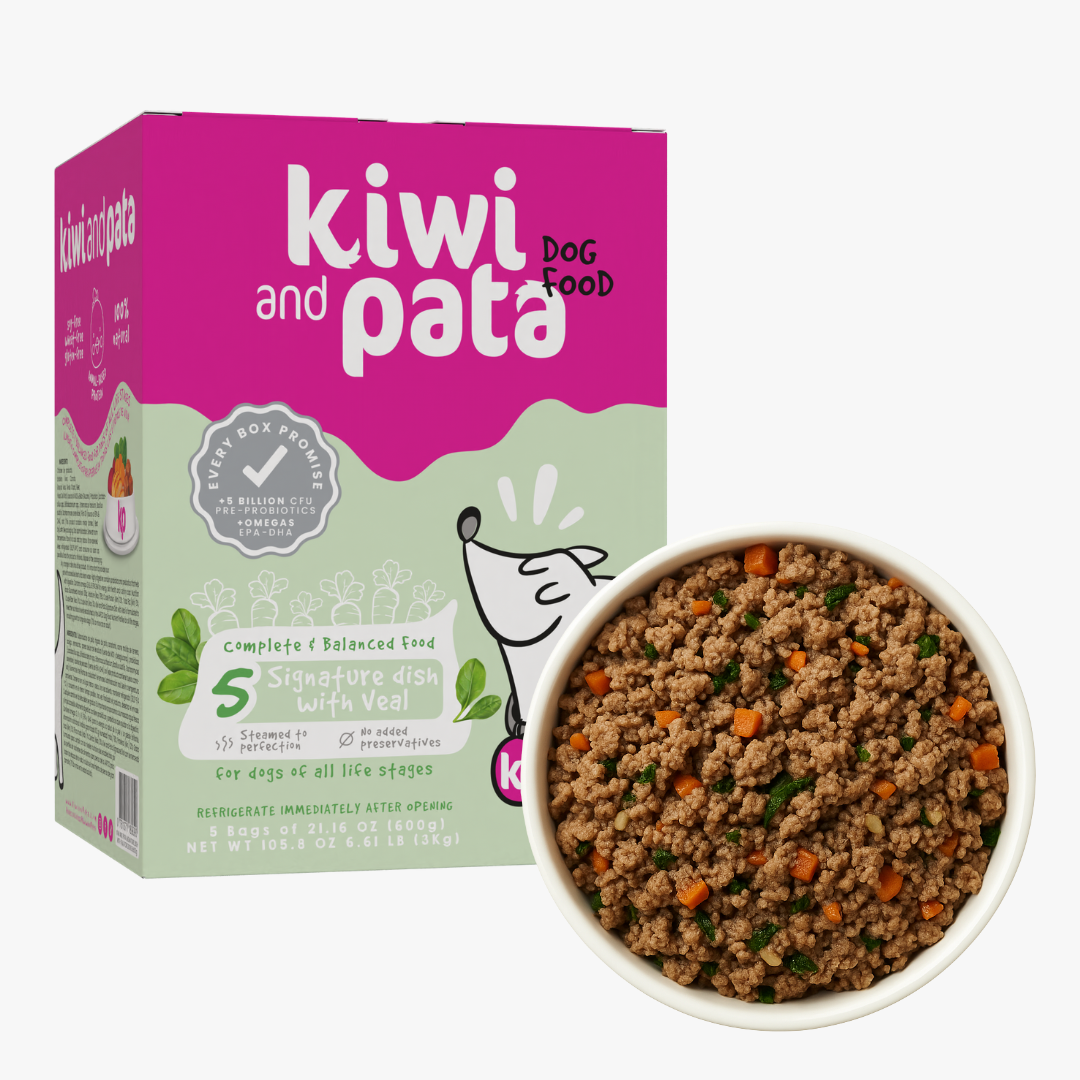 Cooked Dog Food - Signature Dish with Veal