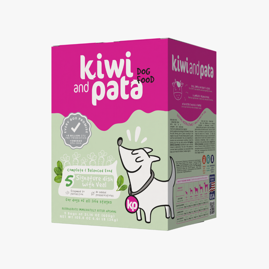 Cooked Dog Food - Signature Dish with Veal