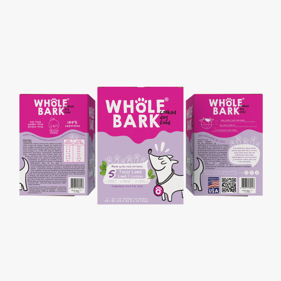 Cooked Dog Food - Tasty Lamb