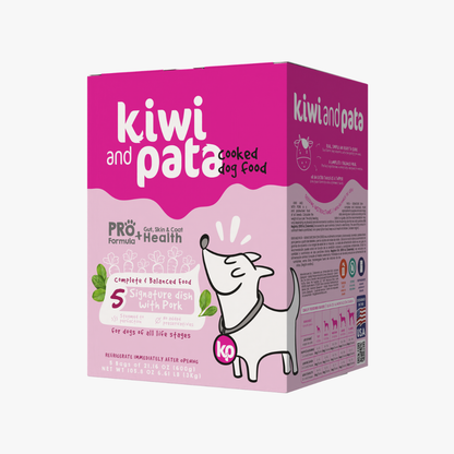 Cooked Dog Food - Signature Dish with Pork