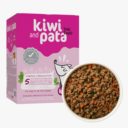 Cooked Dog Food - Signature Dish with Pork