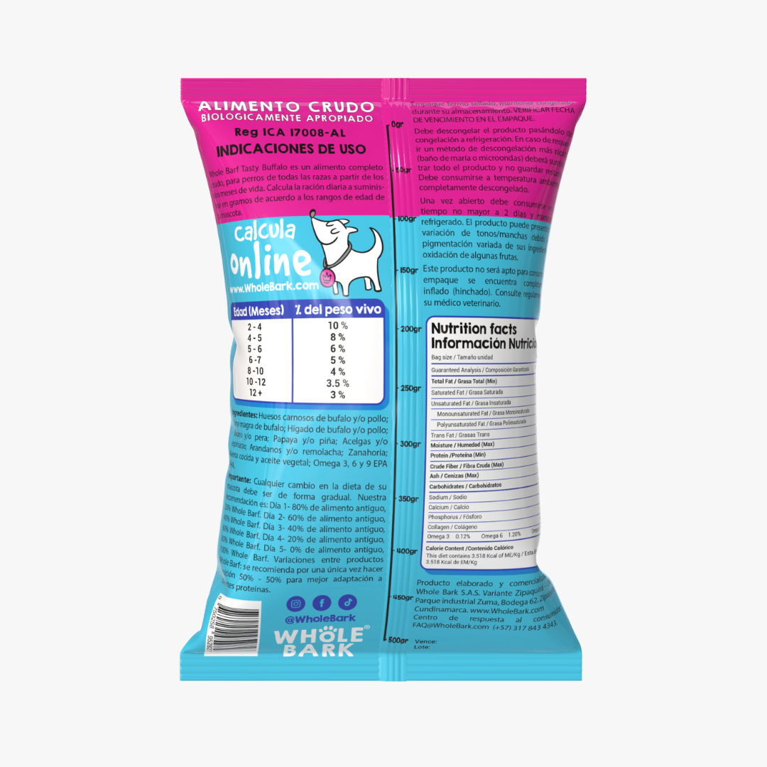 Whole Barf - Tasty Buffalo